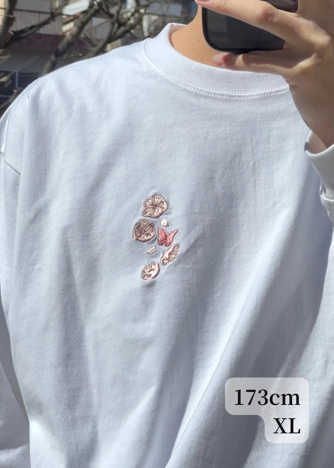 春を探す蝶(長袖)