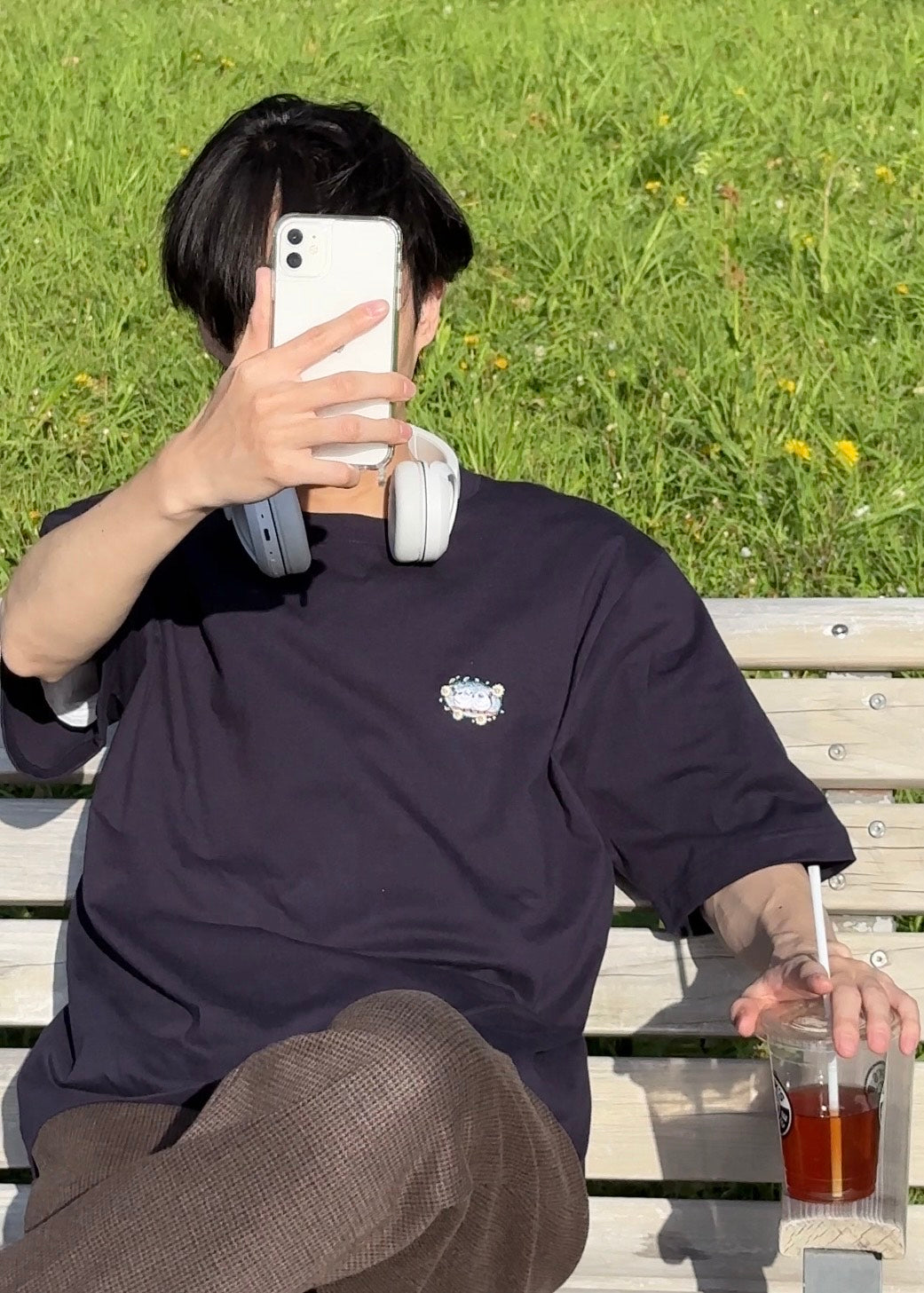 シマエナガのひと休み