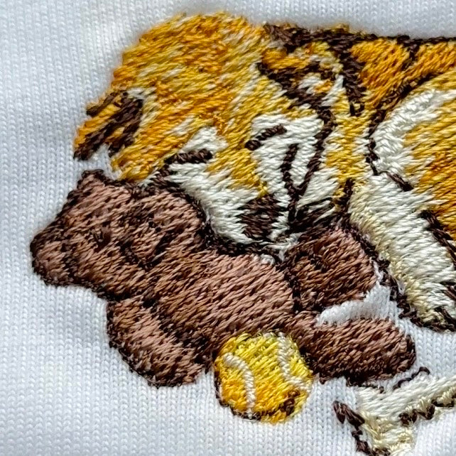 【新作】遊び疲れたわんこ