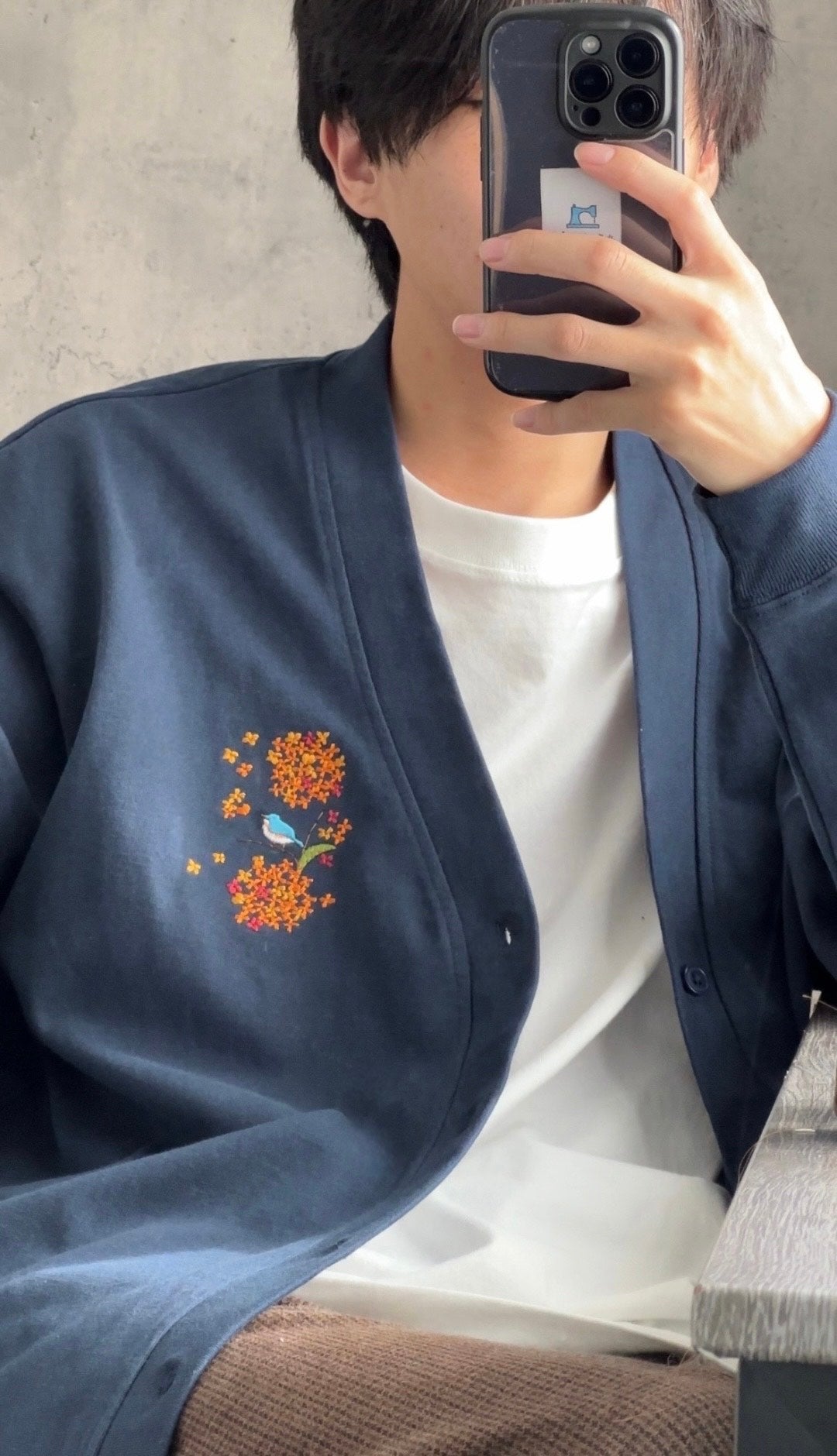 金木犀と青い鳥