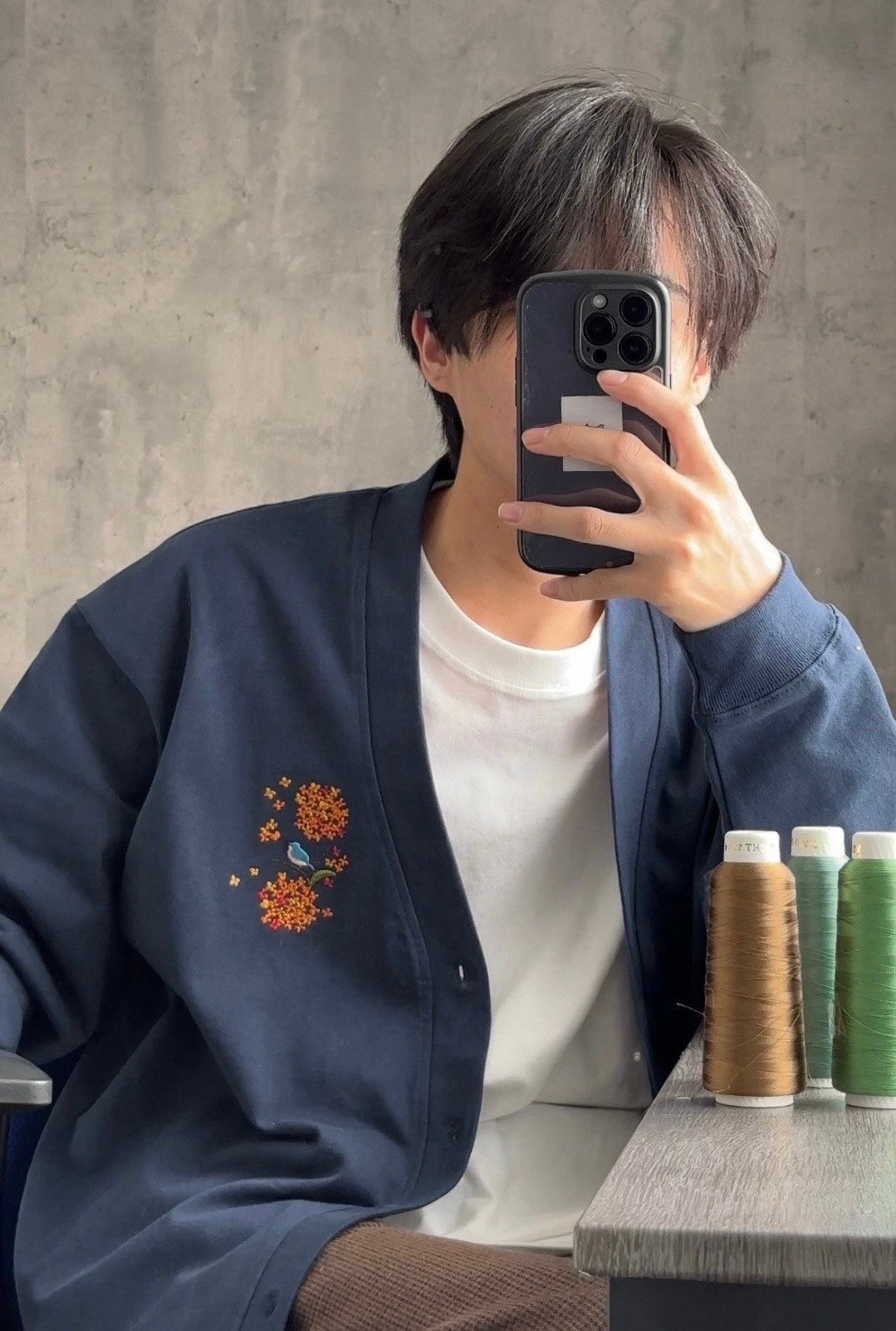 金木犀と青い鳥