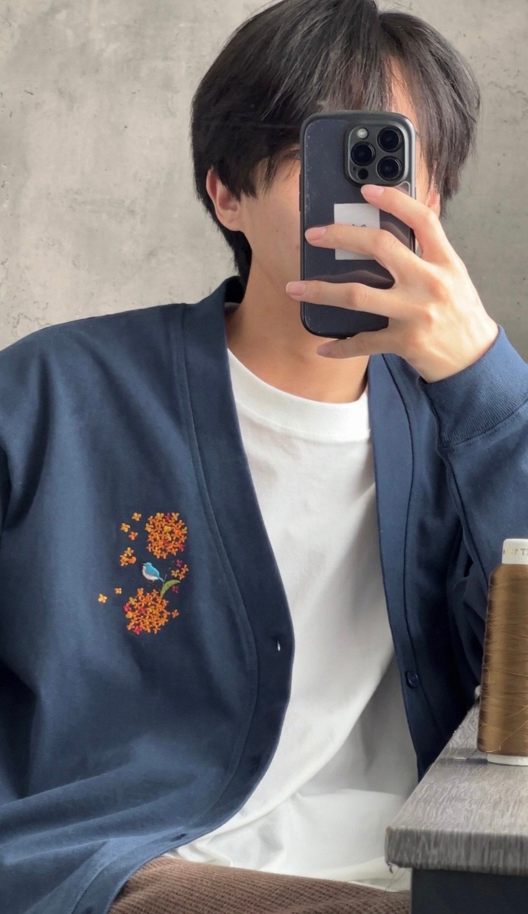 金木犀と青い鳥