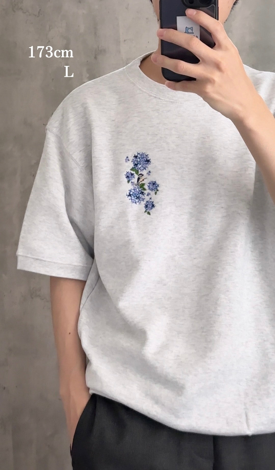 【新作】紫陽花と青い鳥