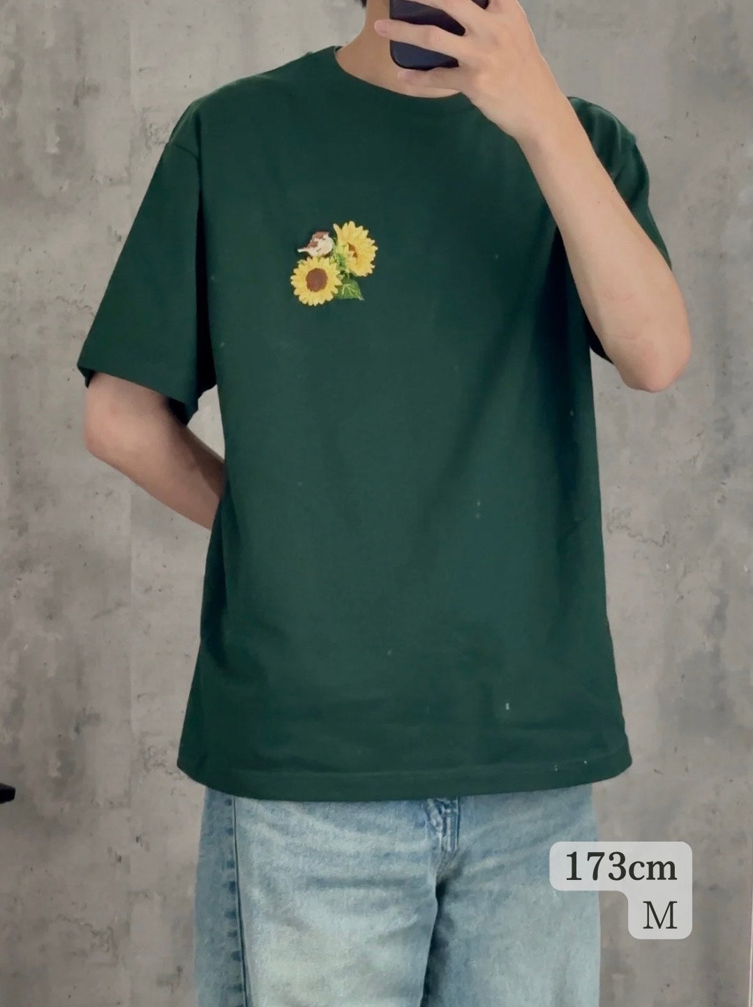 【新作】ひまわりと雀