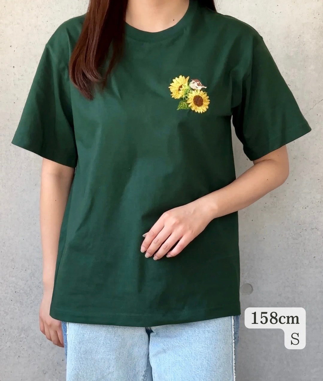 【新作】ひまわりと雀