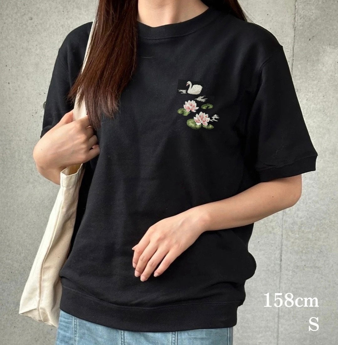 【新作】睡蓮と白鳥