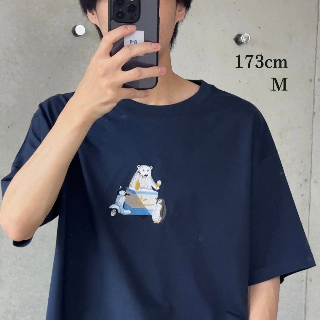 【新作】アイスを買うペンギン