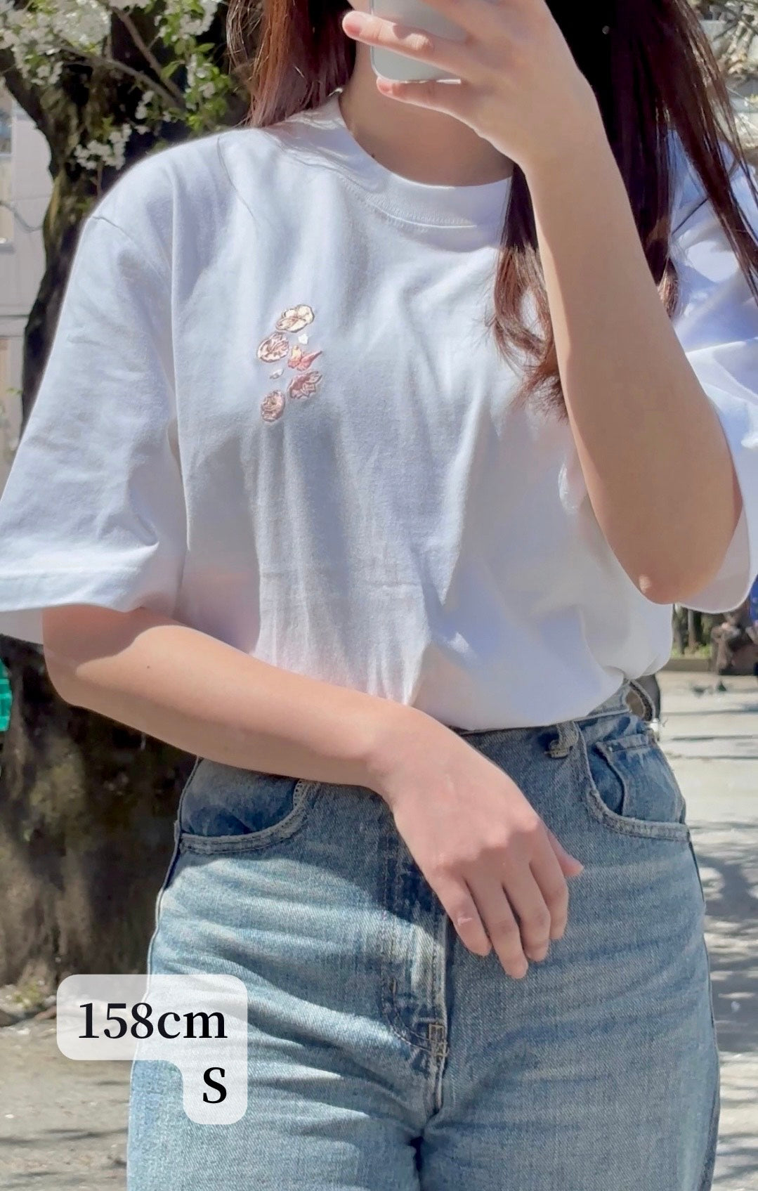 春を探す蝶（半袖）