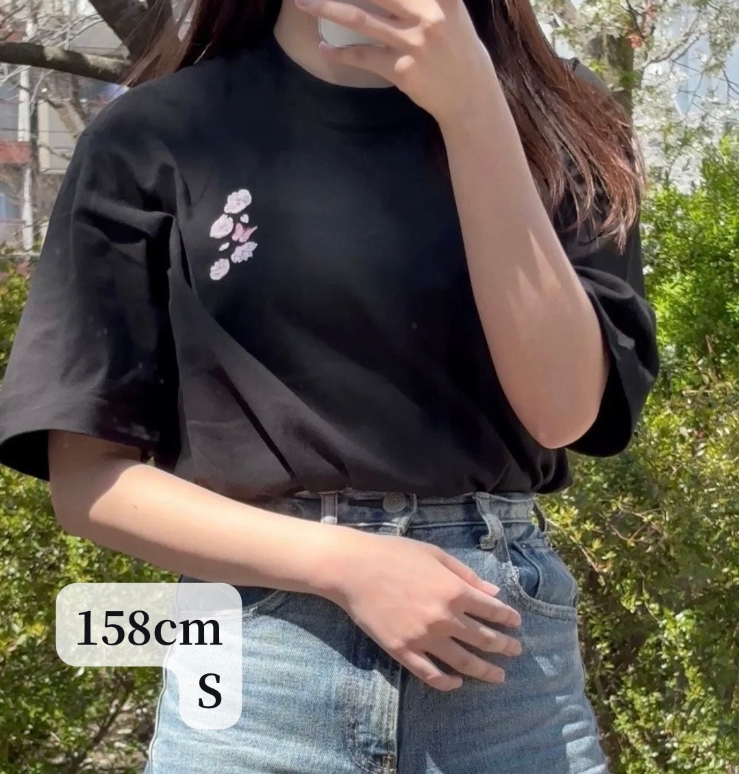 春を探す蝶（半袖）