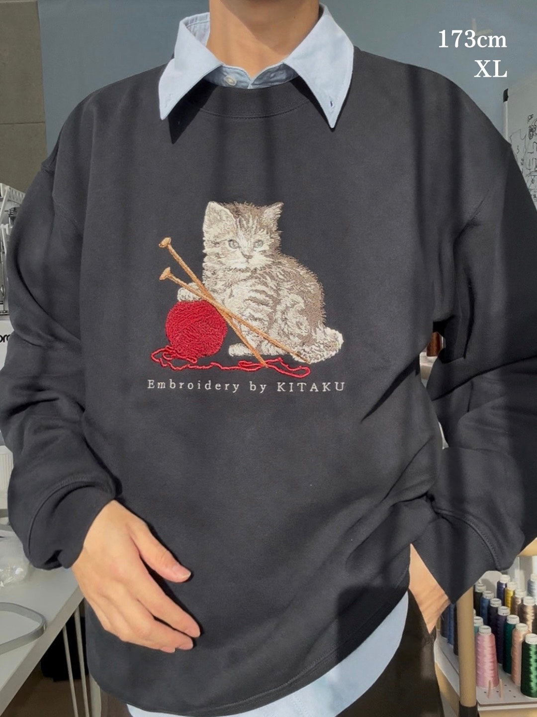 【新作】猫と毛糸