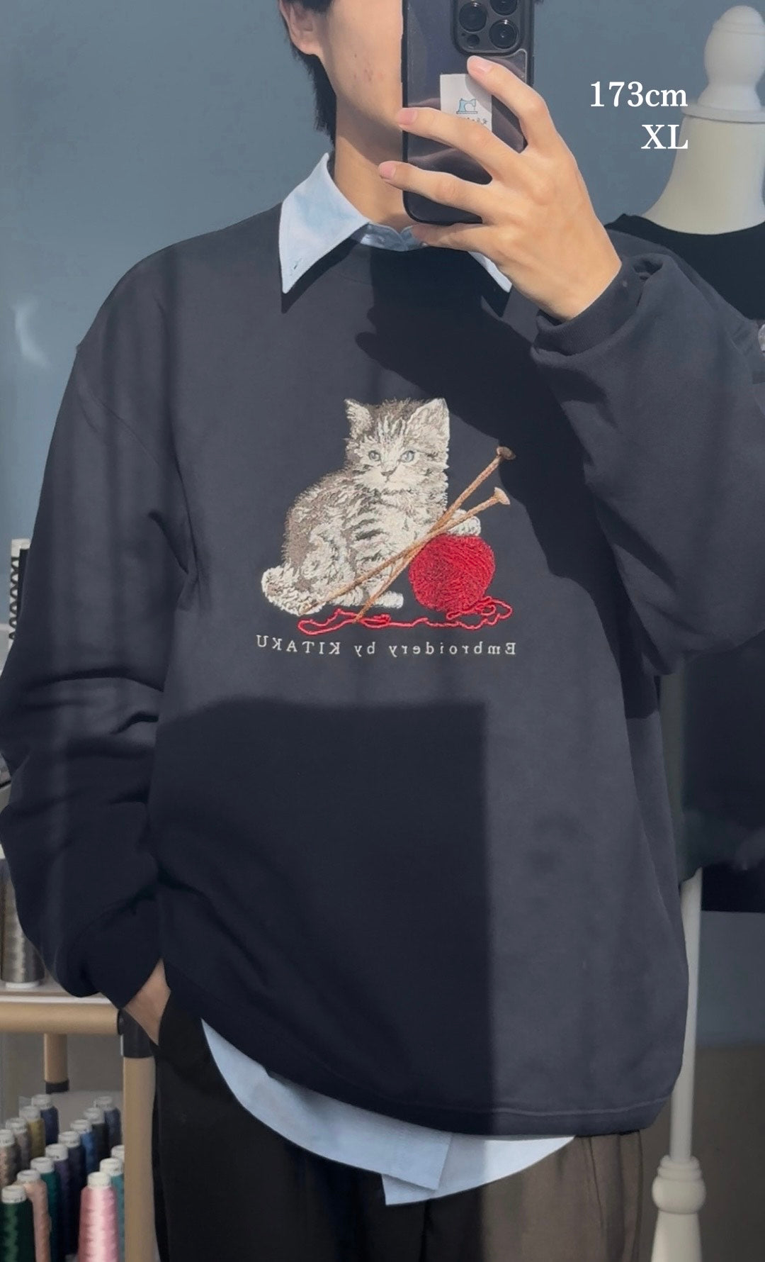 【新作】猫と毛糸