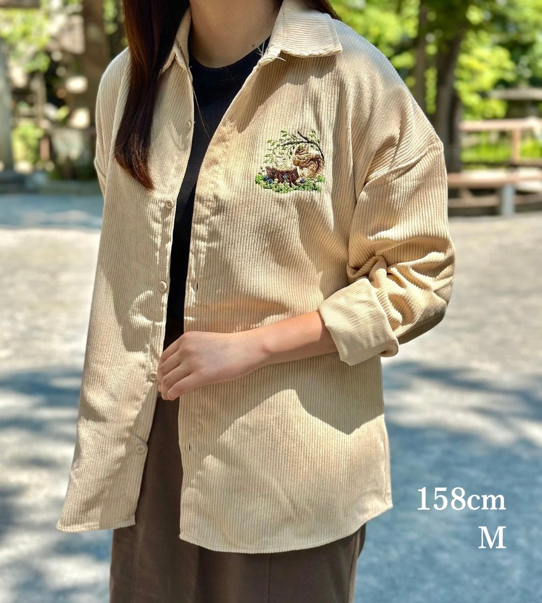 リスのティータイム