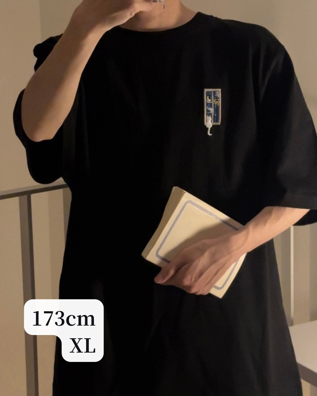 星に願う猫（半袖）