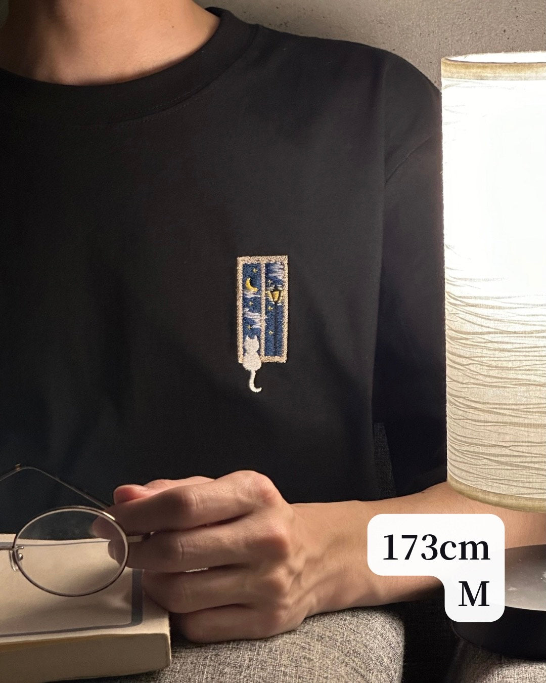 星に願う猫（半袖）