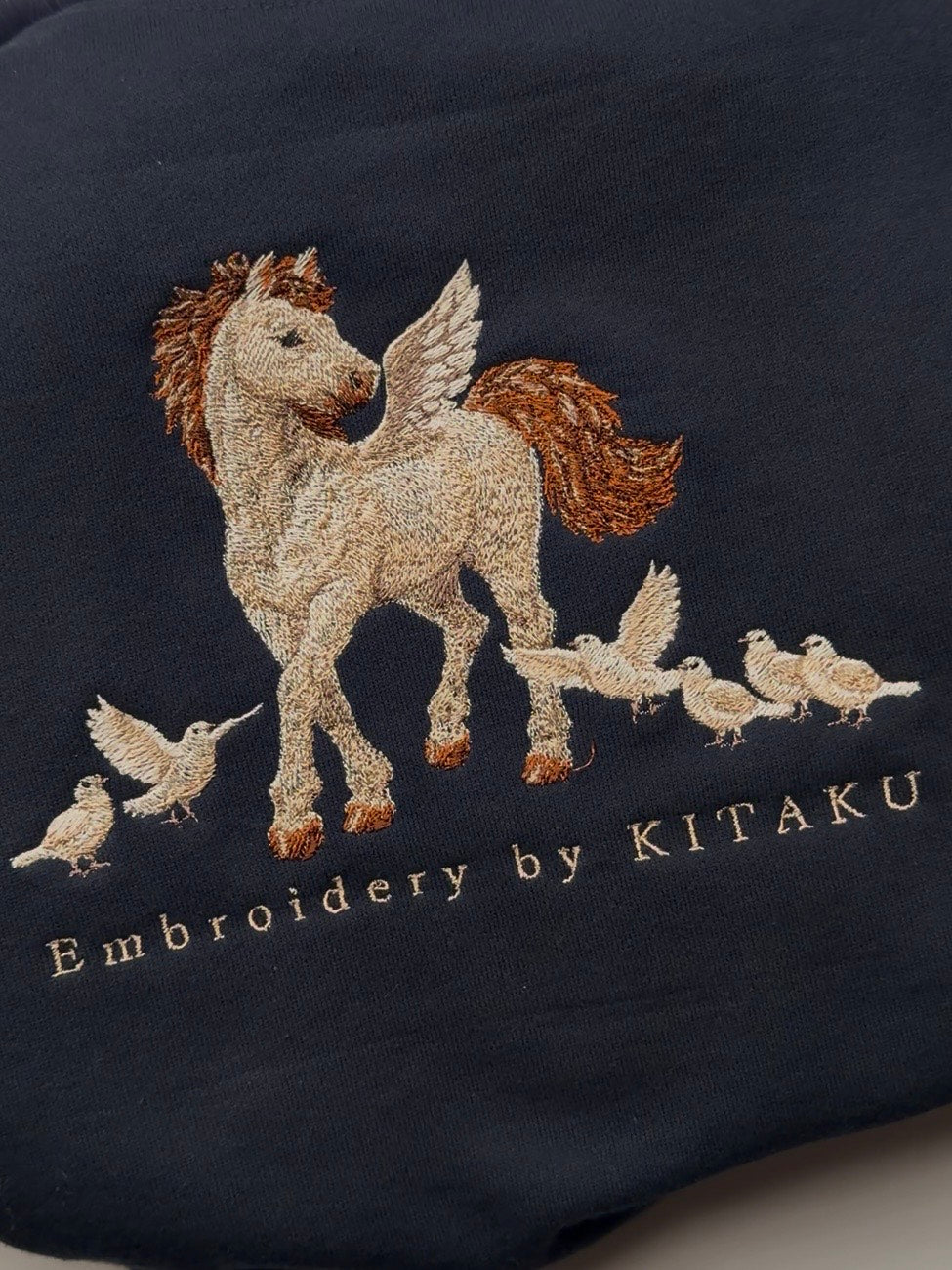 【新作】小鳥と白馬