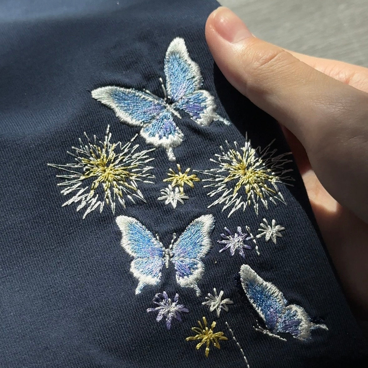 【新作】花火と夏の蝶