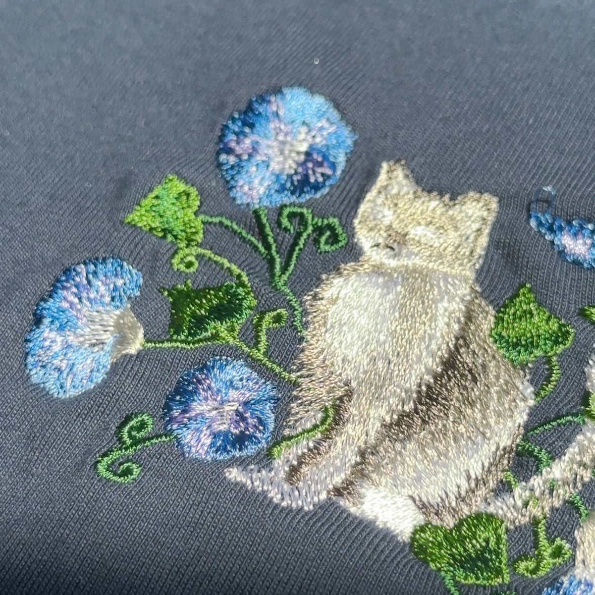 【新作】朝顔と猫