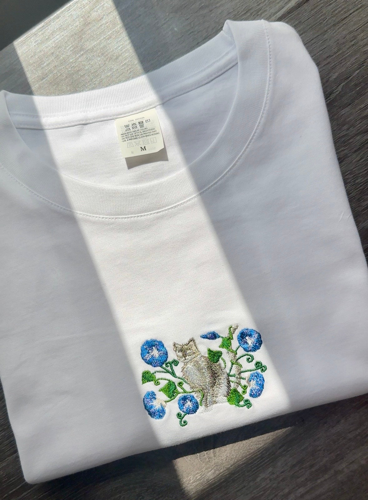 【新作】朝顔と猫