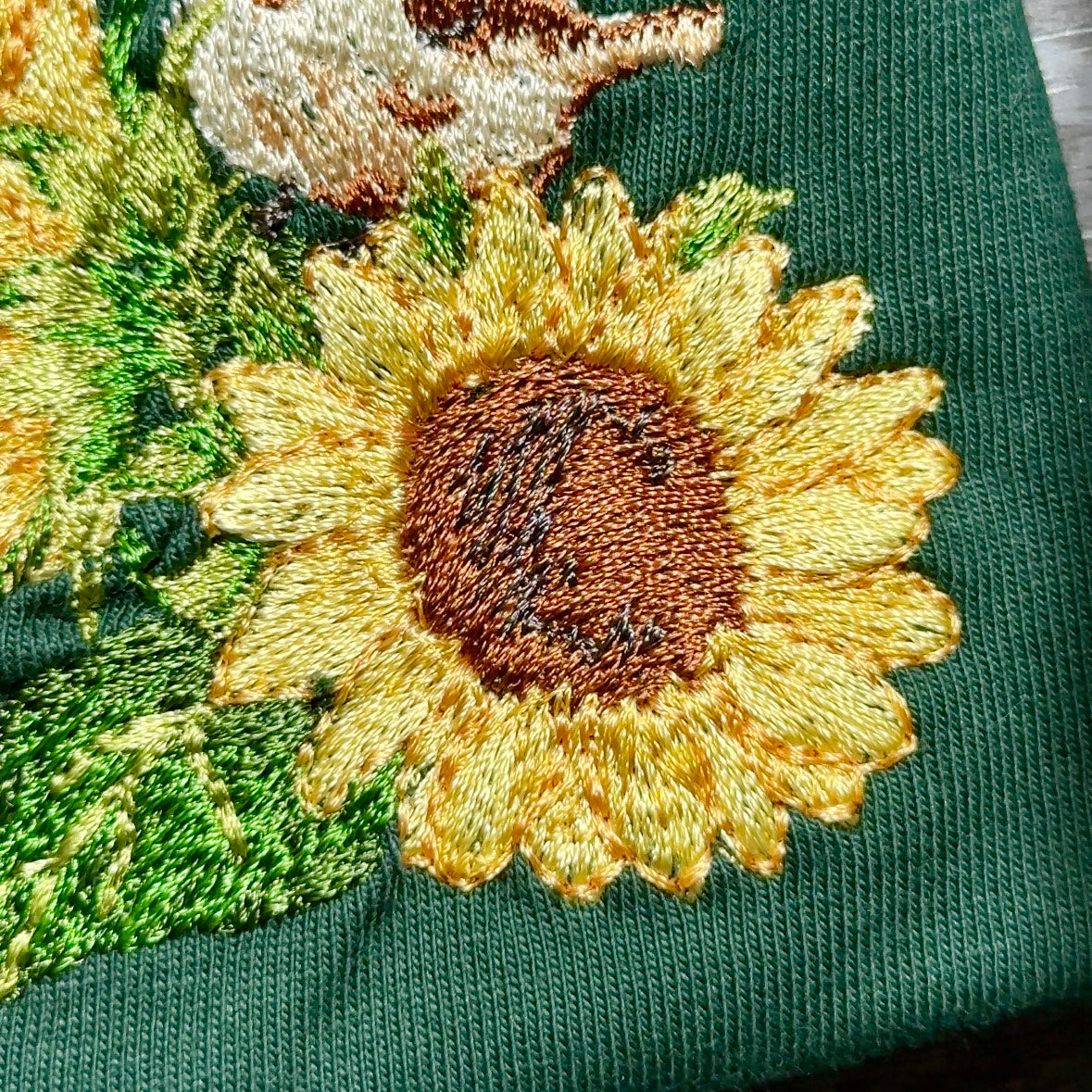 【新作】ひまわりと雀