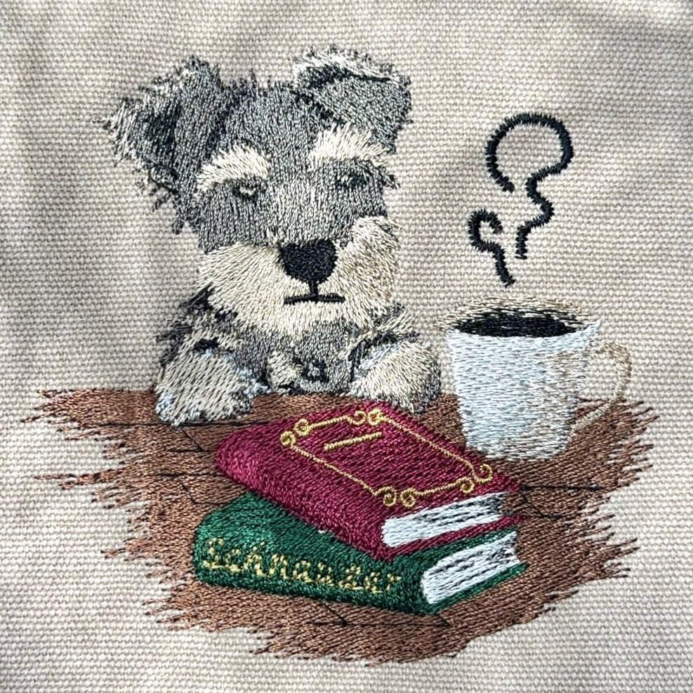 【新作】シュナウザーとカフェ