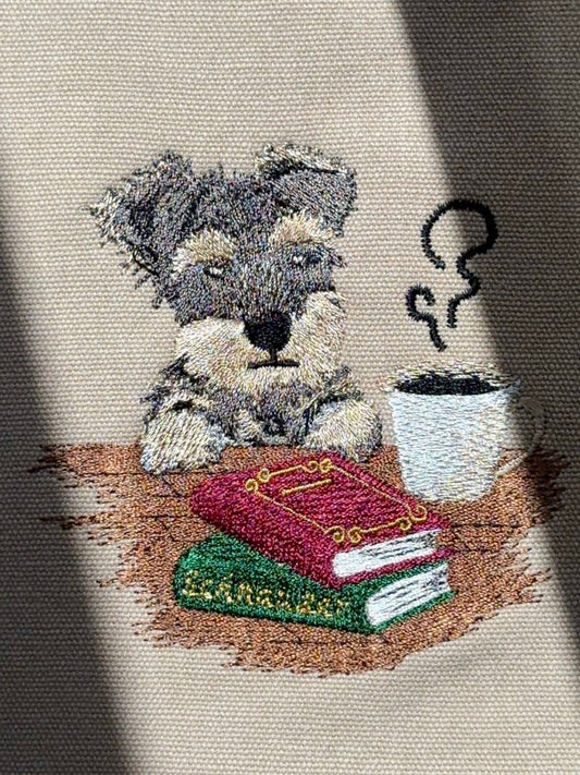 【新作】シュナウザーとカフェ