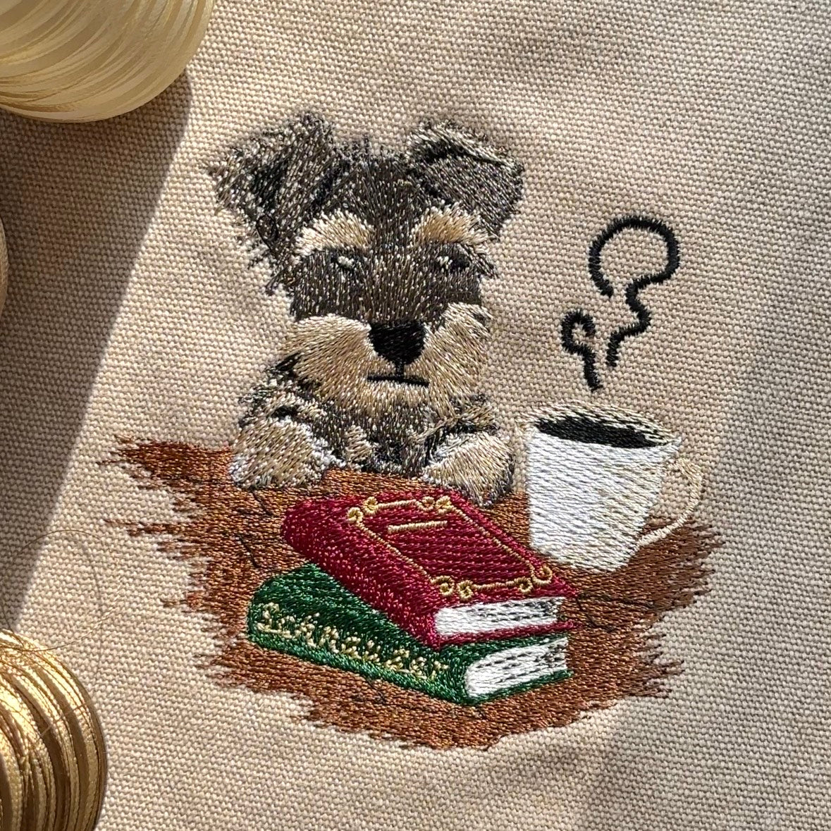 【新作】シュナウザーとカフェ