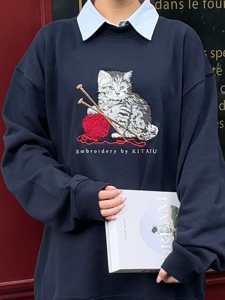 【新作】猫と毛糸