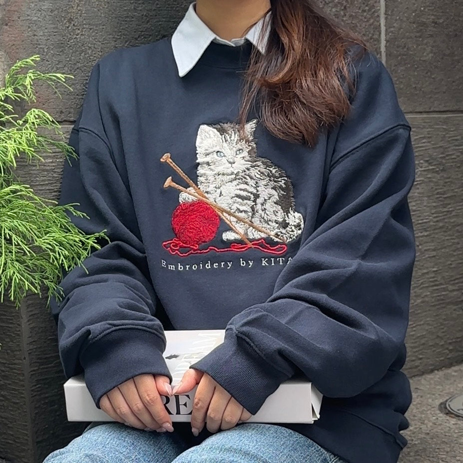 【新作】猫と毛糸