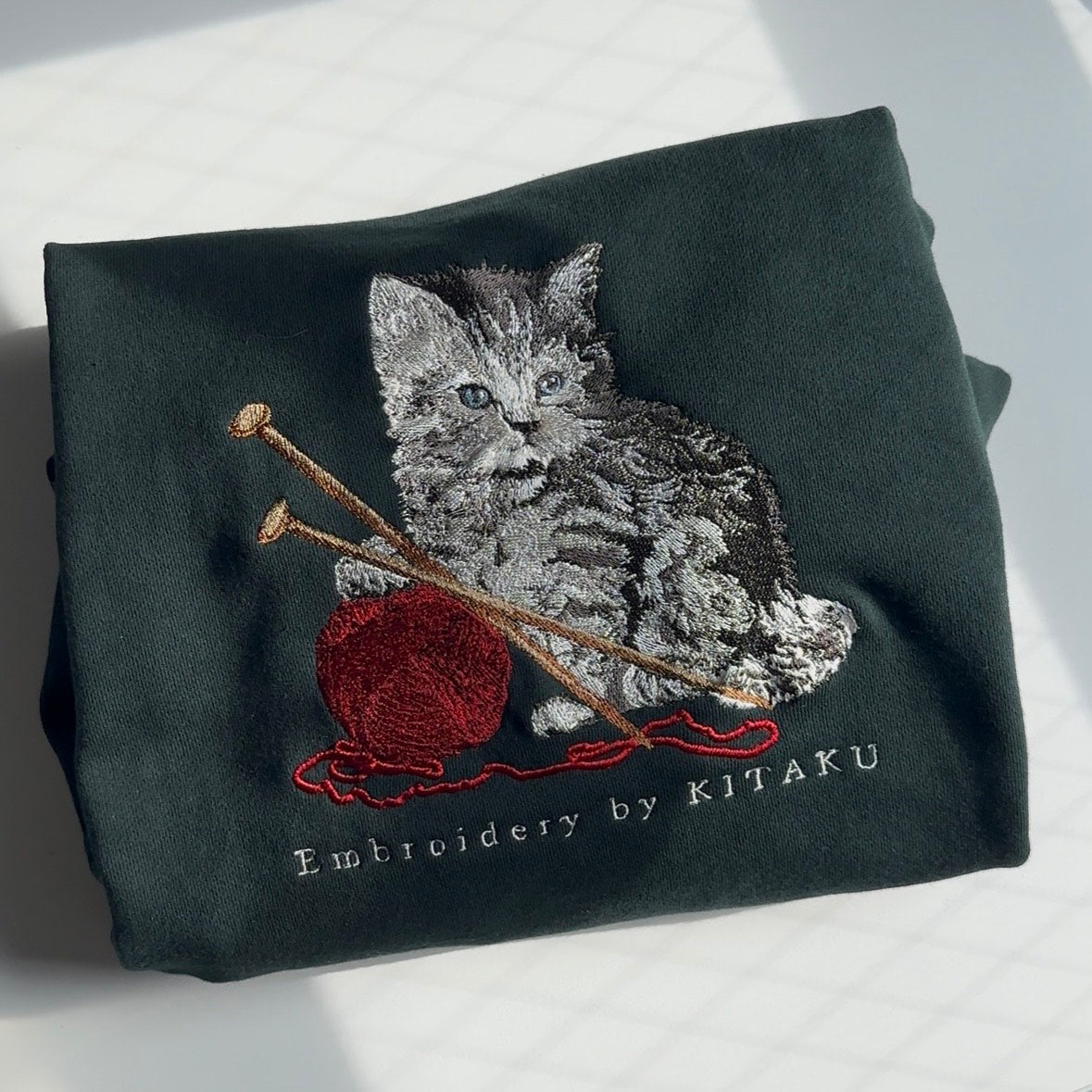 【新作】猫と毛糸