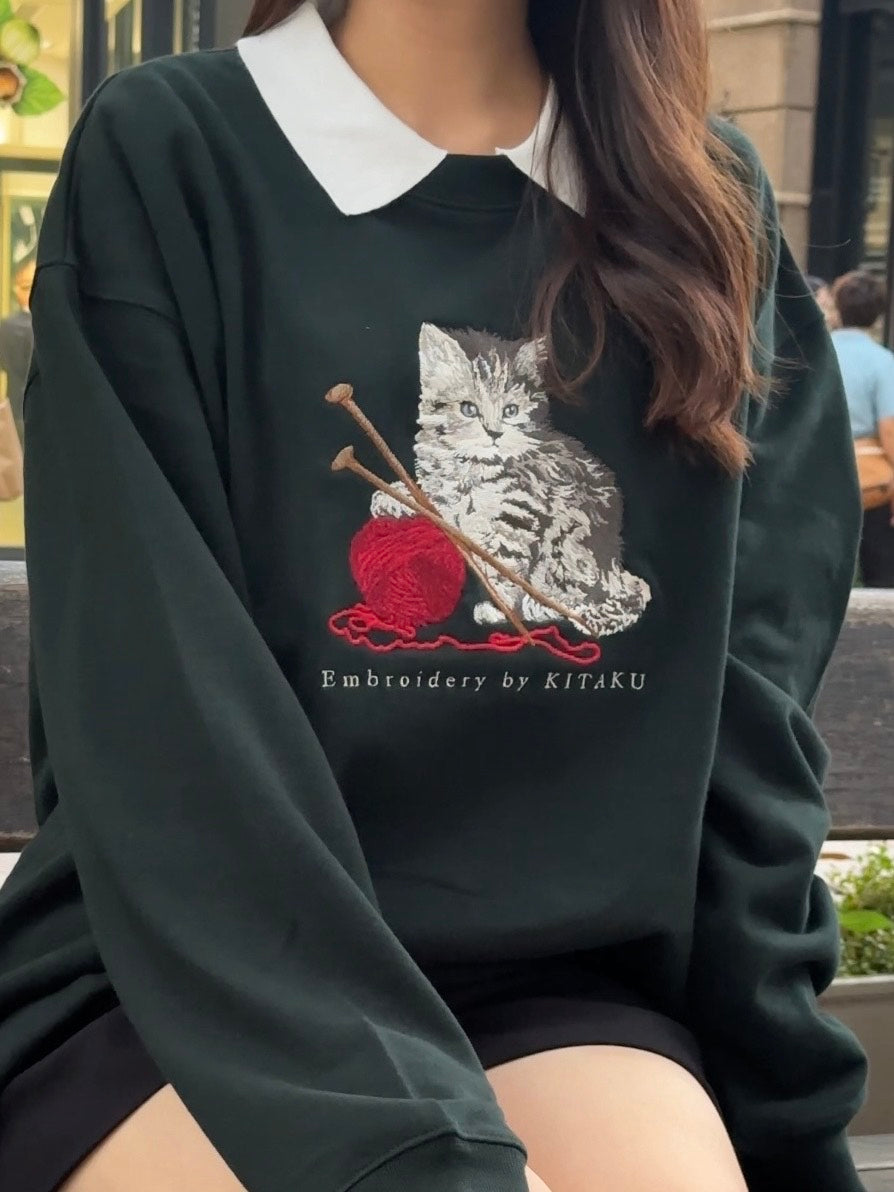 【新作】猫と毛糸