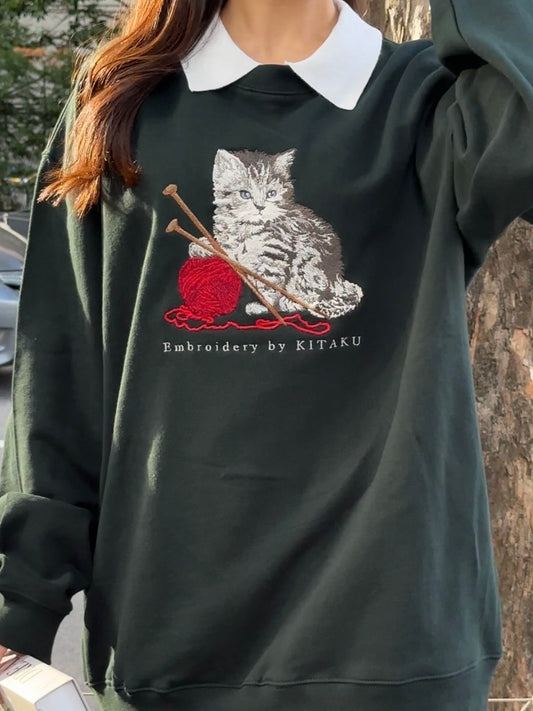 【新作】猫と毛糸