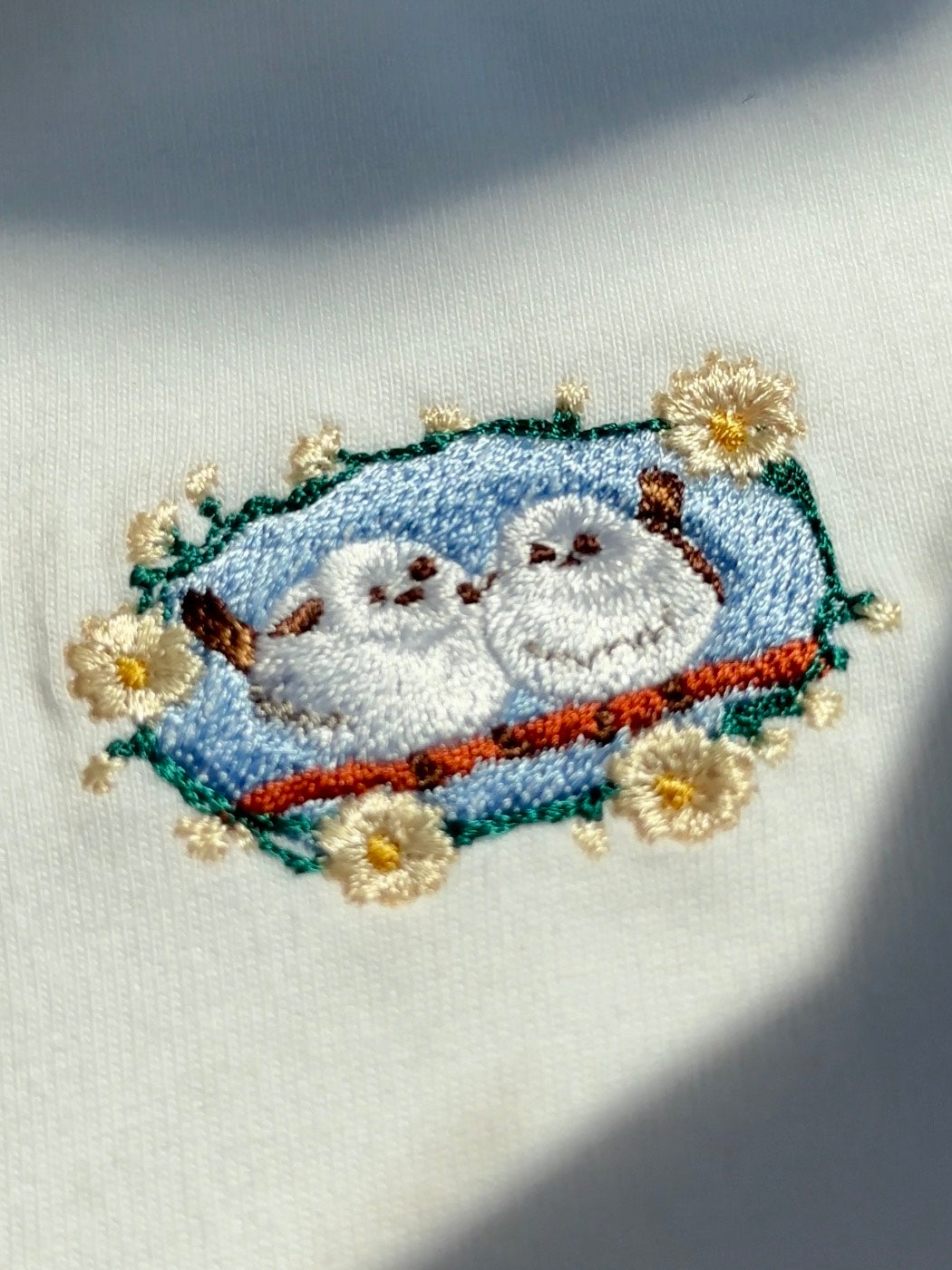 シマエナガのひと休み